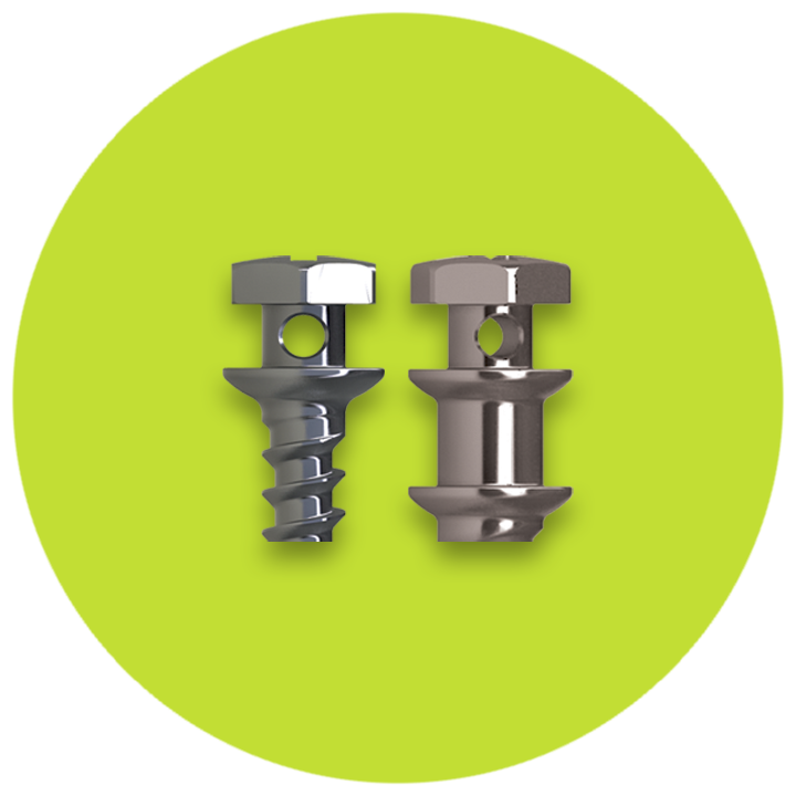 Minivis d'ancrage orthodontique DX-OMIA System