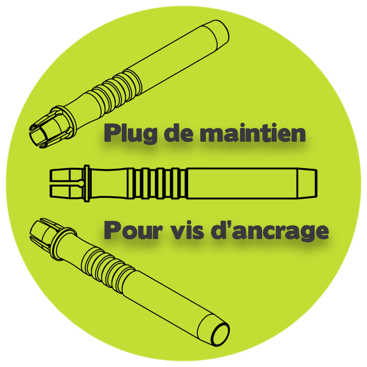 Minivis d'ancrage orthodontique DX-OMIA System